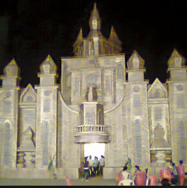 ঐতিহ্যবাহী মণ্ডপ সজ্জা